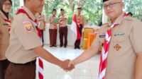 Muhsin Abdullah Lantik Pengurus Pramuka Lubuk Keliat