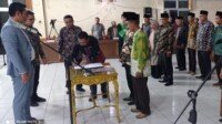 Pulang dari Jakarta Lanjut Saksi Nikah, Mendekati Magrib 25 Kepsek Dilantik Bupati