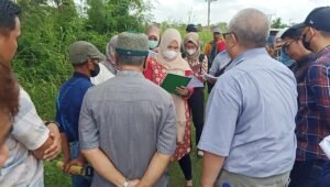 PN Pangkalan Balai Gelar Sidang Lapangan Kasus Tanah Desa Kedukan Banyuasin
