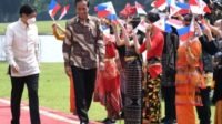 Presiden Baru Filipina Disambut Presiden Jokowi di Istana Bogor