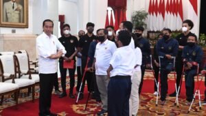 Terima PSAI di Istana Negara, Presiden Jokowi Senang atas Prestasi Timnas Sepak Bola Amputasi Lolos ke Piala Dunia