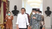 Presiden Jokowi Terima PBNU Bahas Persiapan Religion20 di Bali