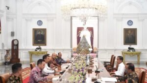 Presiden Jokowi Terima Laporan Persiapan Munas XVII Hipmi