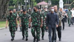 Digelar Di Istana Merdeka, Kasetpres Matangkan Persiapan Upacara HUT ke-77 TNI