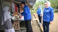 Bulan Bakti Partai Demokrat, DPD Partai Demokrat Salurkan Bantuan Sembako Dan Berikan Santunan