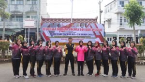 Kapolres Tapsel : Walau Harus Berkompetisi, Polwan Tetap Jadi Seorang Ibu yang Baik di Rumah