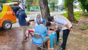 Tingkatkan Kesadaran Membayar UPTD, Samsat Lahat Gelar Razia Kelengkapan Kendaraan Bermotor