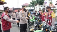 Cek Kesiapan dan Kelengkapan Inventaris Bhabinkambtibmas, Begini Pesan Kapolres Tapsel