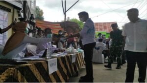 Bupati Ogan Ilir bersama Forkopimda Monitoring Pilkades Serentak