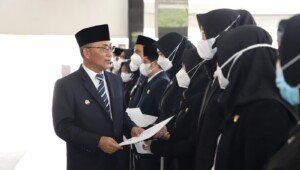 Pj Bupati Apriyadi Lantik 114 Pejabat Fungsional