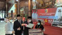 Bupati Tulungagung Launching Bantuan Langsung Tunai DBHCT dan Prakarsa