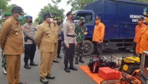 Apel Gelar Pasukan dan Peralatan Tanggap Bencana, Kapolres Tulungagung: Peka dan Berempati 