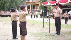 Pj Sekda Muba Buka Kegiatan Dianpinru Pramuka