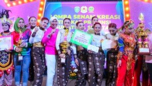 Perwosi Muba Raih Juara 2 Senam Kreasi Tingkat Provinsi Sumsel