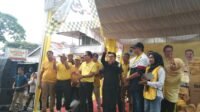 Tepat Dihari Ulang Tahun Yang Ke 58, DPD Partai Golkar Tanah Datar Gelar Gerak Jalan Sehat