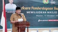 Bobby Nasution Ingin Lebih Dahulu Dibangun Jaringan Masjid Mandiri