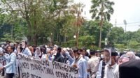 Bela Mahasiswa UIN Raden Fatah Korban Kekerasan, Anggota DPRD Sumsel Didemo