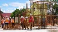 Bupati Kapuas Hulu Tinjau Progres Pembangunan Gedung Pelayanan Satu Atap