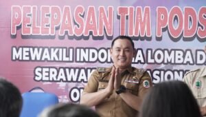 Wabup Kapuas Hulu Lepas Tim PODSI 