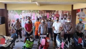 Nikmati Hasil Kejahatan di Tempat Hiburan Malam Residivis Curanmor kembali Ditangkap Polres Kapuas Hulu 