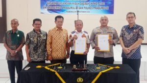 Program E-TLE, Pemkot dan Polres Prabumulih Tanda Tangani NPHD
