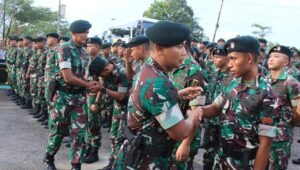 Tugas Pengamanan, Prajurit Yonif RK 644/Wls kembali Diberangkatkan ke Papua