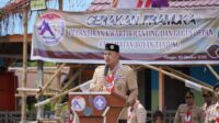 Wabup Kapuas Hulu Lantik Kwarran sekaligus Tutup Perjusami di Boyan Tanjung