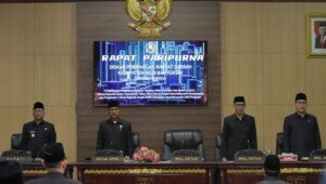 Pj Bupati Muba Sampaikan RAPBD TA 2022 dan Raperda Inisiatif