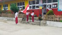 Pembina Upacara Di SDN 14 Andaleh Baruh Bukit Ini :Pesan Kapolsek Sungayang.