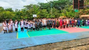 Bupati Lahat Cik Ujang Buka Turnamen Bola Basket Antar Pelajar Pra Porprov 2023