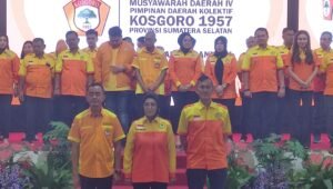 RA Anita Noeringhati Resmi Jadi Pimpinan Kosgoro 1957 Sumsel