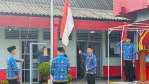 Rutan Prabumulih Gelar Upacara Peringatan Hari Pahlawan Ke-77