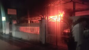 Dapur Home Industri Makaroni di Tulungagung Ludes Terbakar