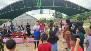 Laga Persahabatan di Batumarta, Wako Ridho Yahya Cetak 2 Gol