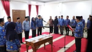 Sekda Sulbar Lantik 5 Pejabat Eselon III, Berikut Namanya