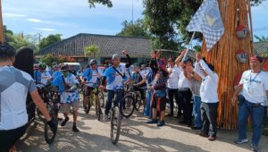 Ribuan Pecinta Sepeda Tumpah Ruah di Puma Gobrek Purwakarta