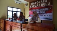 Polisi Kapuas Hulu Belajar Bikin Konten Kreator dan Copy writting dengan Diskominfo Kabupaten