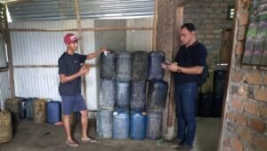 Ditreskrimsus Polda Sumsel Ungkap Praktik Penimbunan Solar di OKU Timur 