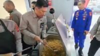 Seperti Chef, Perwira di Polda Sumsel Ternyata Mahir Memasak