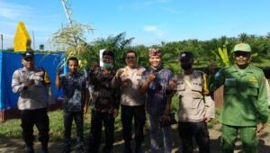 Kapolsek RKT Polres Prabumulih koordinasi dengan Pemuka Agama Hindu