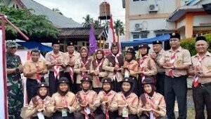 LT-II Kwarran Gerakan Pramuka Bajubang Dibuka Resmi Oleh Sekda Batanghari