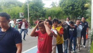 Tujuh Preman Pasar Tradisional Plaju ‘Digaruk’ Polisi