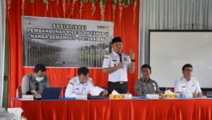 Pembangunan Pile Slab Tahap II (dua) Nanga Semangut – Putussibau, Wabup : Mohon Dukungan Masyarakat Kalis