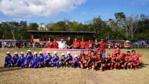 Tutup Tournamen Sepak Bola sejiham Cup Tahun 2022, Bupati Kapuas Hulu: Membangun Sumber Daya Manusia di Bidang Olahraga