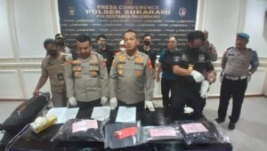 Rindu Anak, Buronan di Palembang Diciduk Polisi saat Pulang ke Rumah