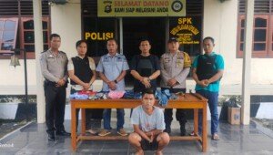 Pelaku Curat Disikat Tim Macan Komering Polsek Lempuing