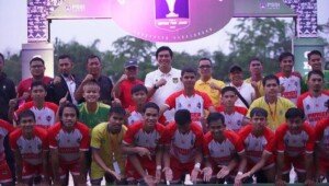 Fadhil Hadiri Penutupan Piala Asprov PSSI Jambi