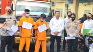 Kurang 24 Jam Polres Prabumulih Tangkap Pencuri Mobil Truk, AKBP Witdiardi Apresiasi Tim Gabungan