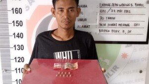 Polsek Sungai Menang Gagalkan Peredaran Narkoba Jenis Ekstasi