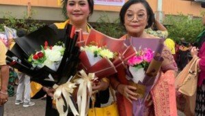 Wisuda S2, Kapolsek Medan Tuntungan Raih Gelar Magister Ilmu Hukum
